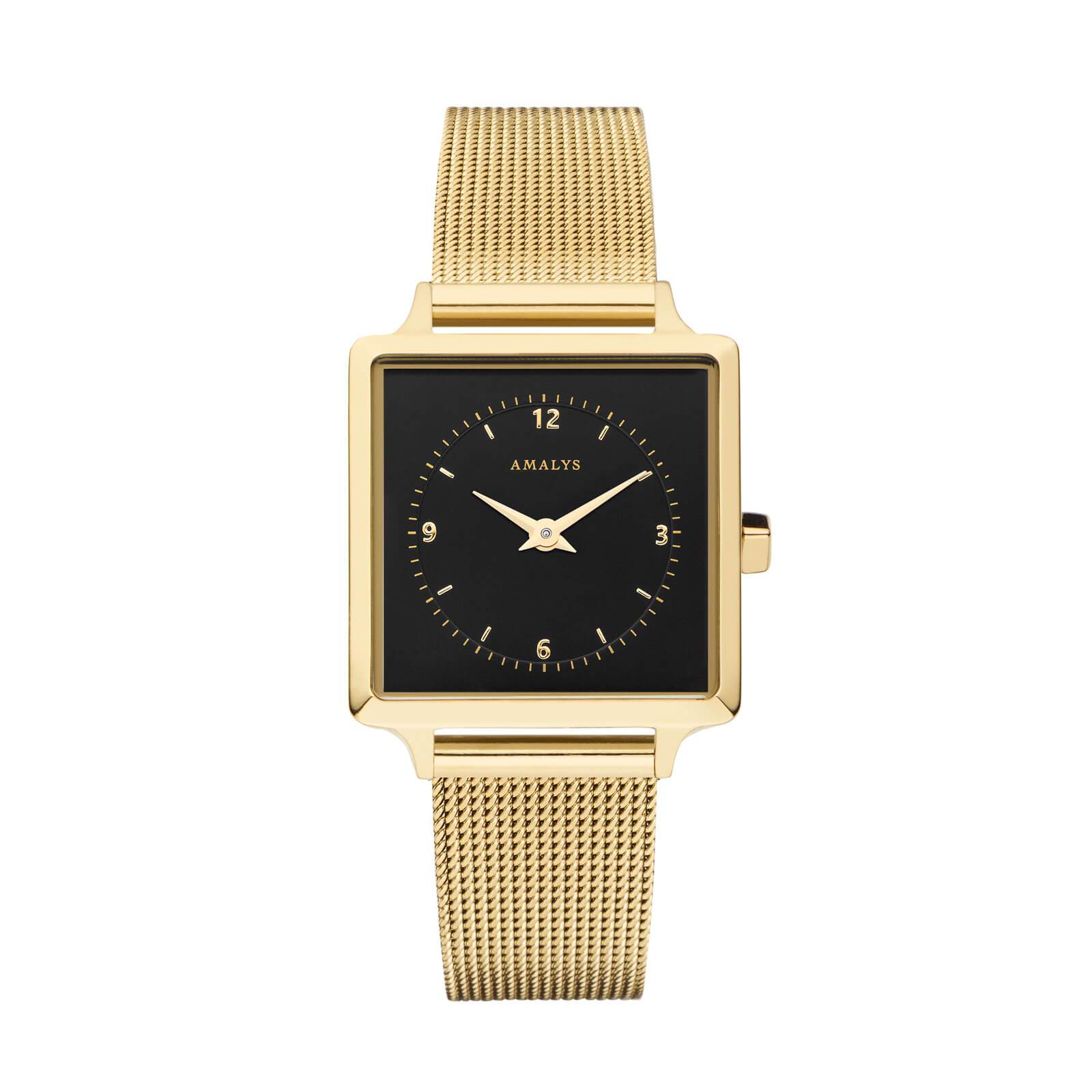 Montre Amalys Lise Mesh Gold/Black AMW-017 - PRECIOVS