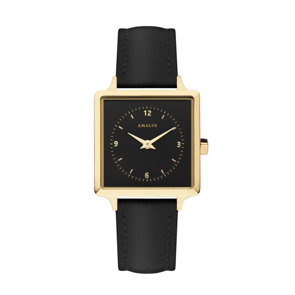 Montre Amalys Jude Gold/Black Black AMW-018 - PRECIOVS