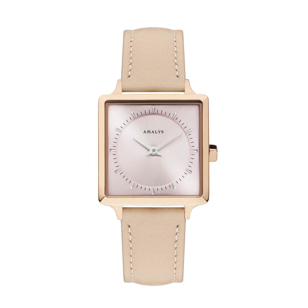 Montre Amalys Rose Rose Gold/Sunray Pink Pink AMW-020 - PRECIOVS