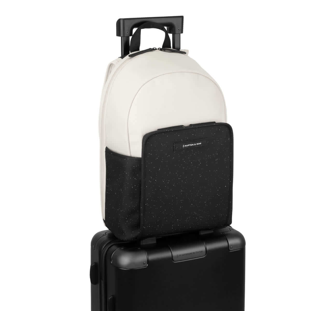 Sac à dos Kapten & Son Aalborg Sand Black Sprinkled - PRECIOVS