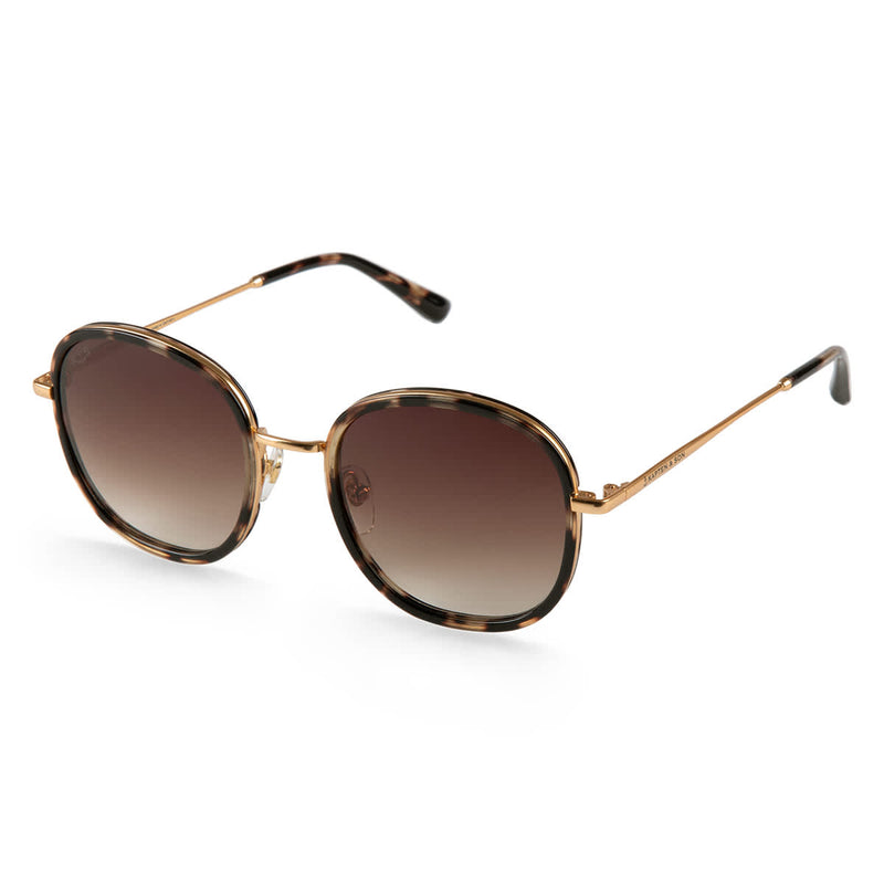 Lunettes de Soleil Kapten & Son Amsterdam Large Umber Tortoise Brown - PRECIOVS