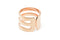 Bague ajustable MYA BAY Bague triple BA-05 P - PRECIOVS