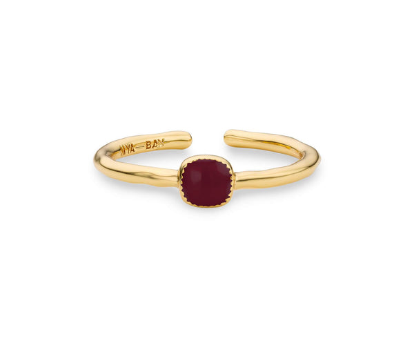 Bague MYA BAY Fidji - Bordeaux BA-101.G - PRECIOVS