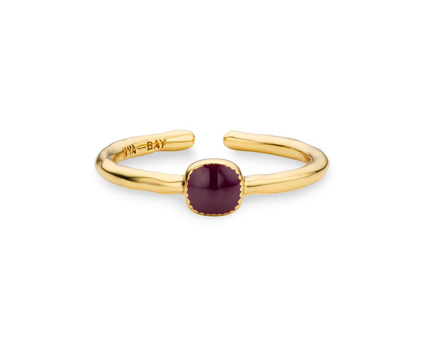 Bague MYA BAY Fidji - Aubergine BA-105.G - PRECIOVS