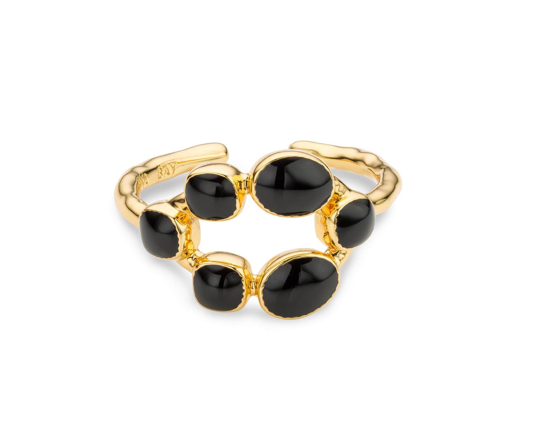 Bague MYA BAY Cayman - Noir BA-127.G - PRECIOVS
