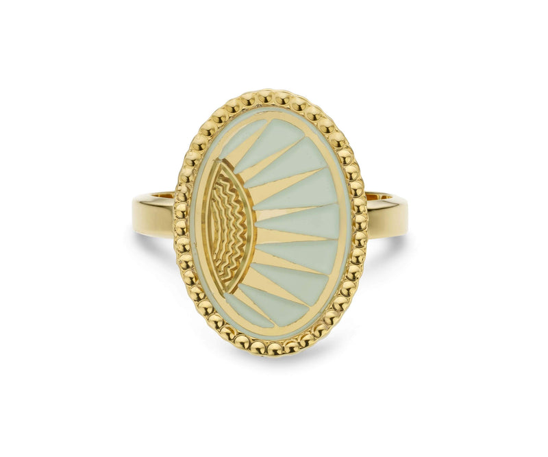 Bague MYA BAY Divine vert eau BA-191.G - PRECIOVS