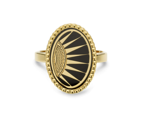 Bague MYA BAY Divine noire BA-192.G - PRECIOVS