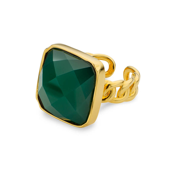 Bague MYA BAY Green Stone BA-222.G - PRECIOVS