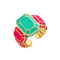 Bague MYA BAY Turquoise Big Diamond BA-246.G - PRECIOVS