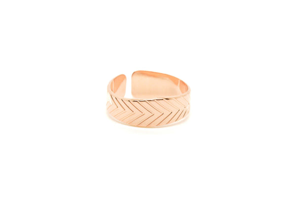 Bague ajustable MYA BAY Bague texture feuille BA-30.P - PRECIOVS