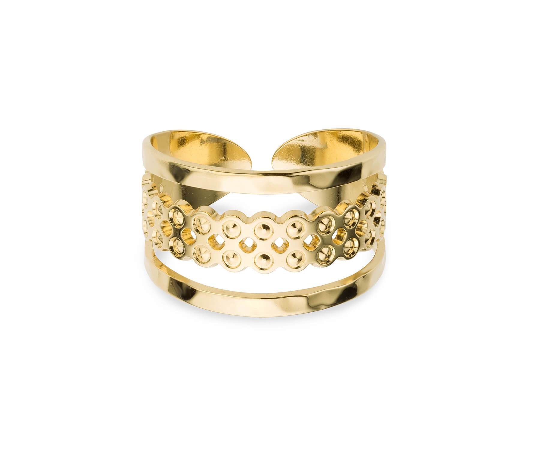 Bague MYA BAY Manhattan - Bulles perlées BA-87.G - PRECIOVS