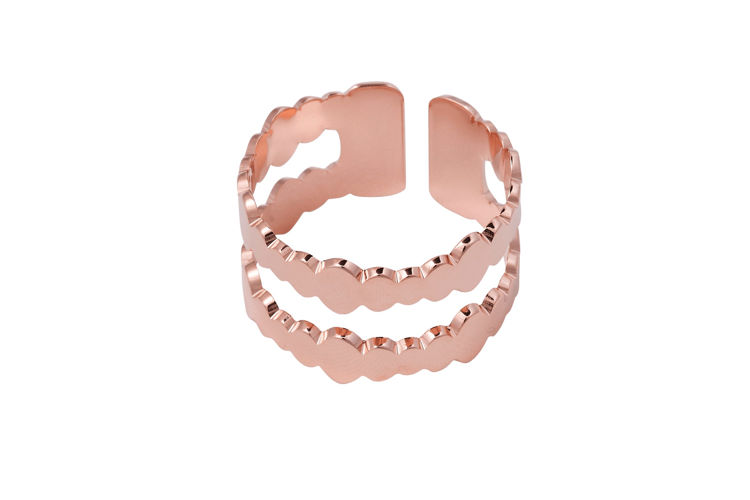 Bague MYA BAY doubles bulles BA-BU-02.P - PRECIOVS