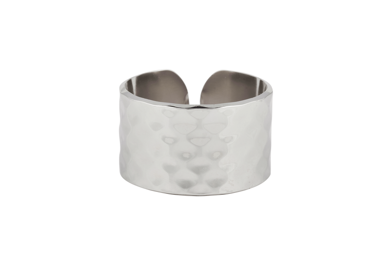 Bague MYA BAY martelée BA-GE-02.S - PRECIOVS