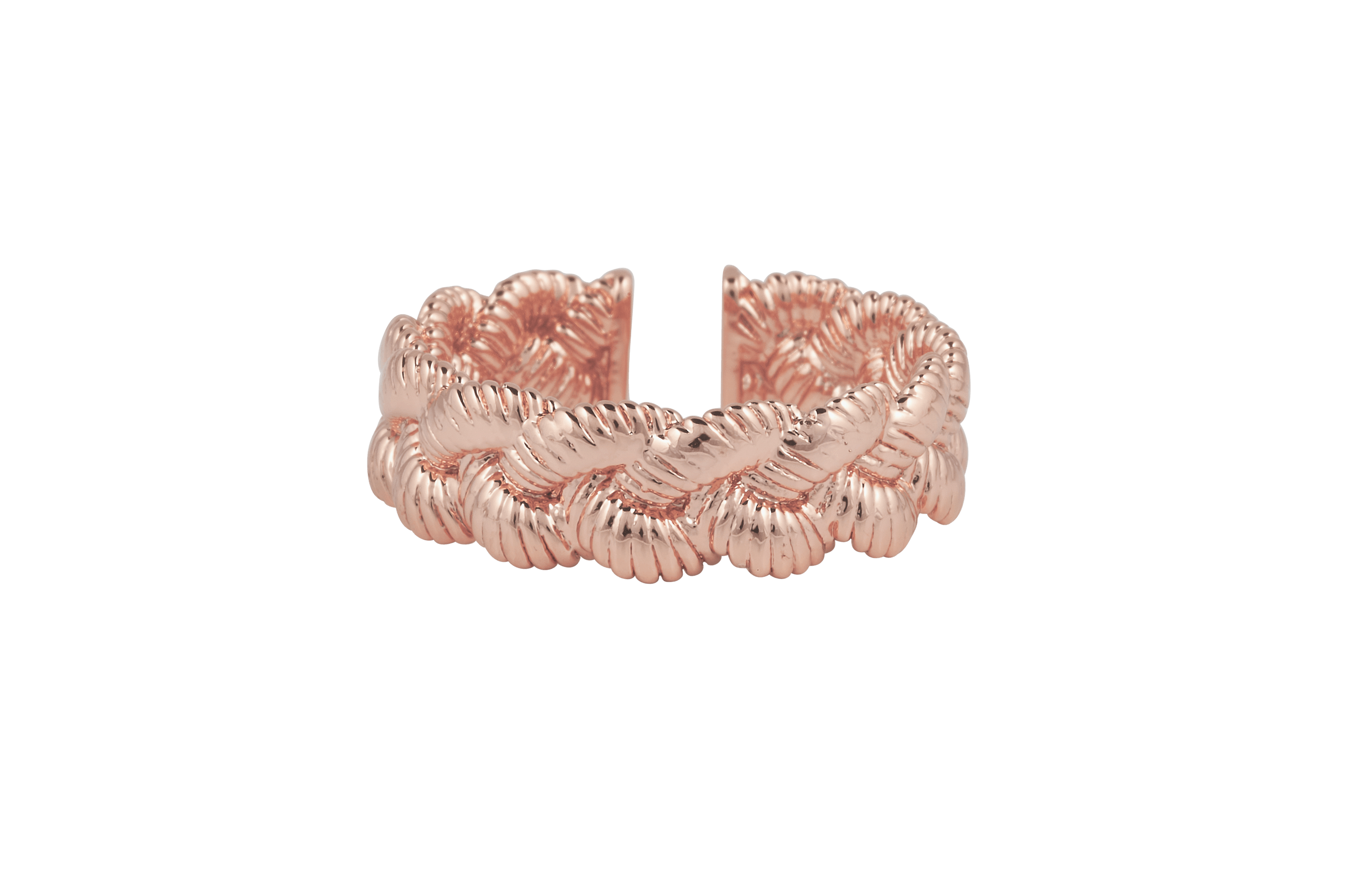 Bague MYA BAY tressée BA-TR-01.P - PRECIOVS