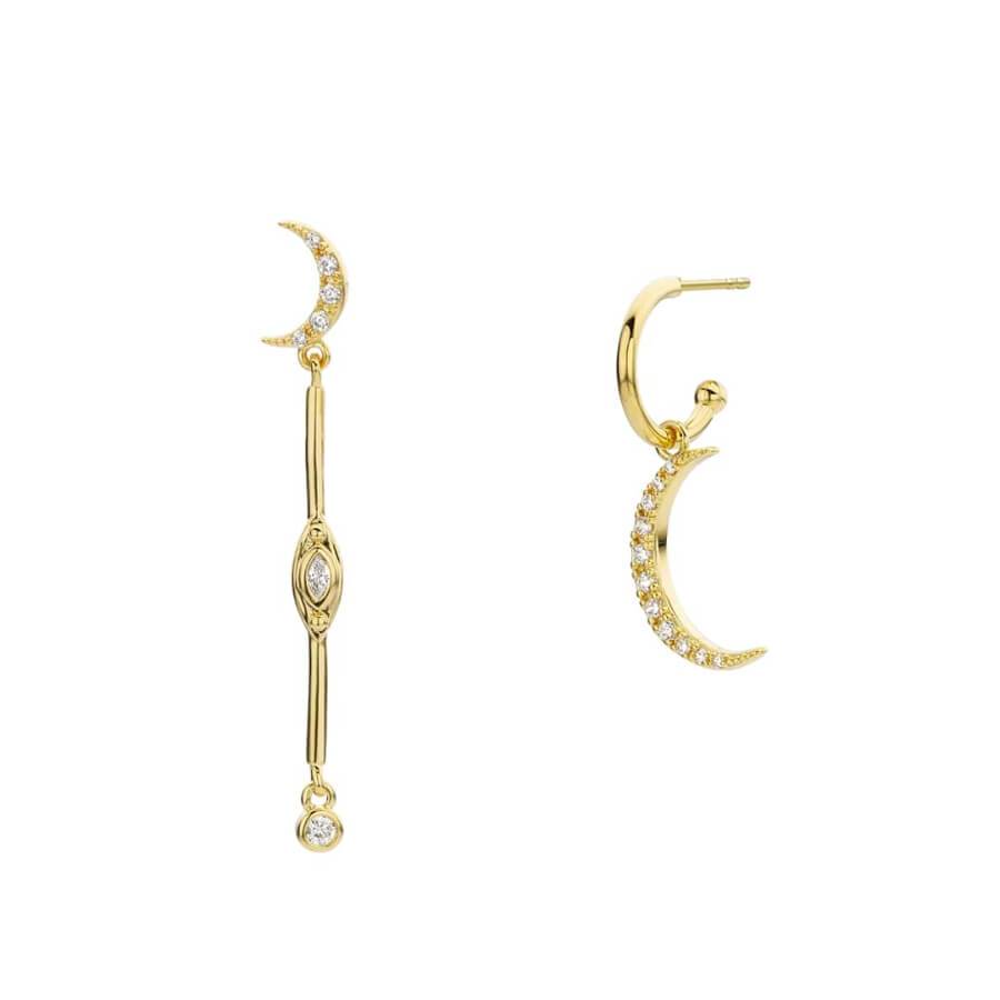 Boucles d'oreilles MYA BAY Moon BO-112.G - PRECIOVS