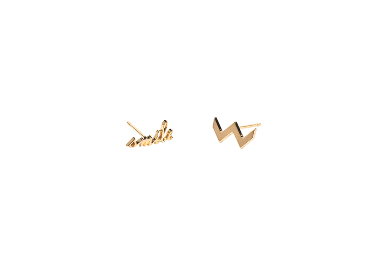 Boucles d'oreilles MYA BAY Zigzag - Smile BO-11 G - PRECIOVS