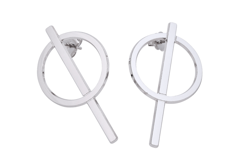 Boucles d'oreilles MYA BAY BO cercle fendu BO-15.S - PRECIOVS