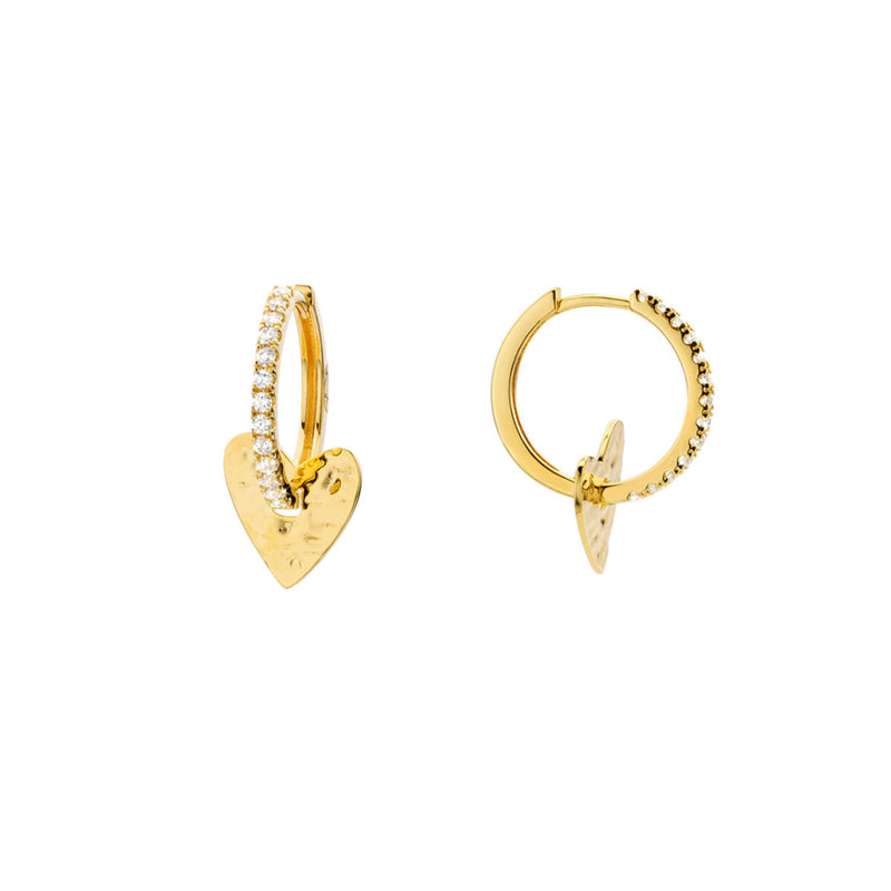 Boucles D'oreilles MYA BAY Heart Hoops BO-160.G - PRECIOVS