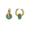 Boucles D'oreilles MYA BAY Green Donut BO-166.G - PRECIOVS