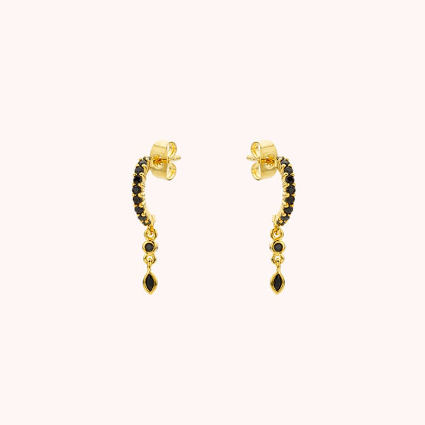 Boucles d'oreilles MYA BAY Black Gatsby BO-201.G - PRECIOVS