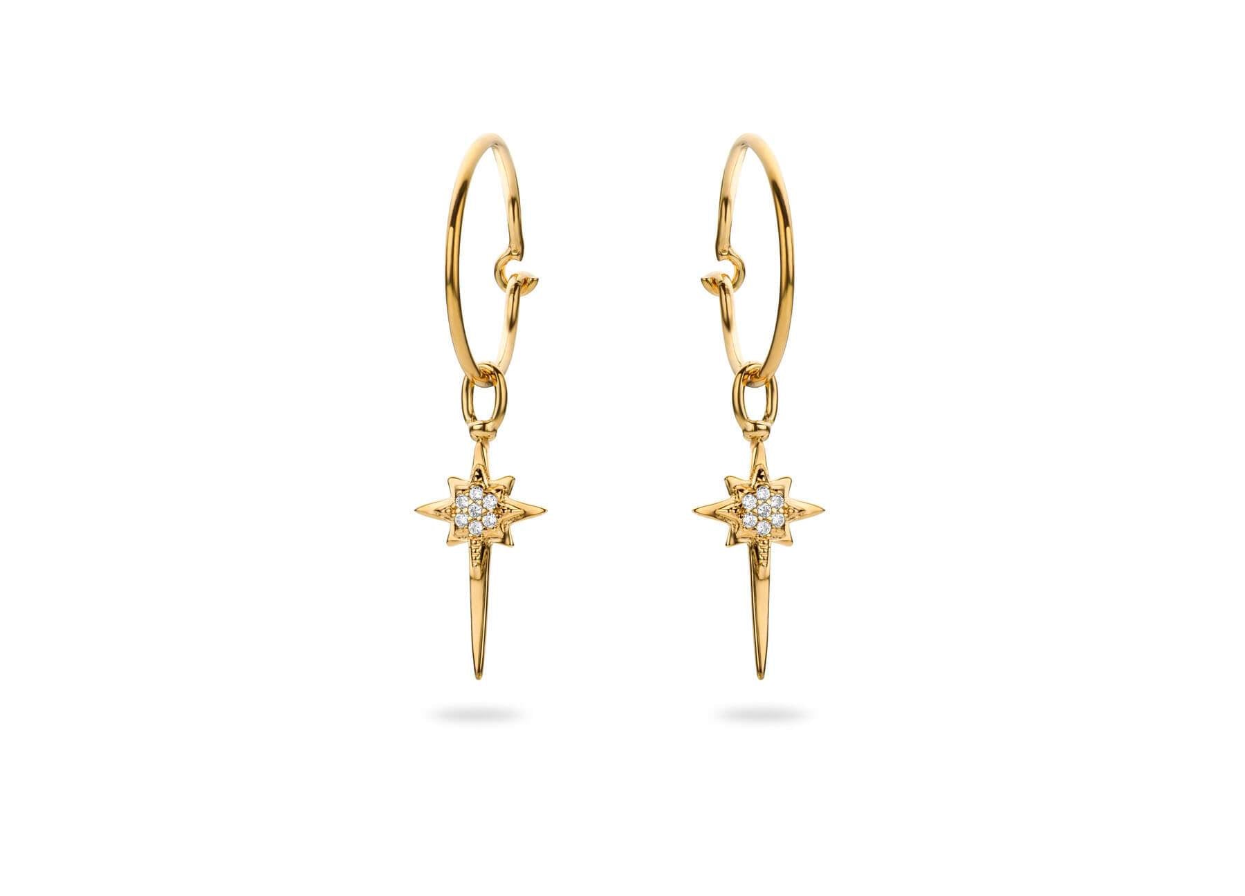 Boucles d'oreilles MYA BAY Etoile du nord BO-21.G - PRECIOVS