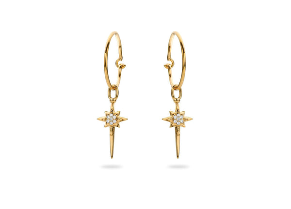 Boucles d'oreilles MYA BAY Etoile du nord BO-21.G - PRECIOVS