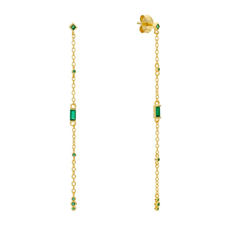 Boucles d'oreilles MYA BAY Green Madison BO-217.G - PRECIOVS