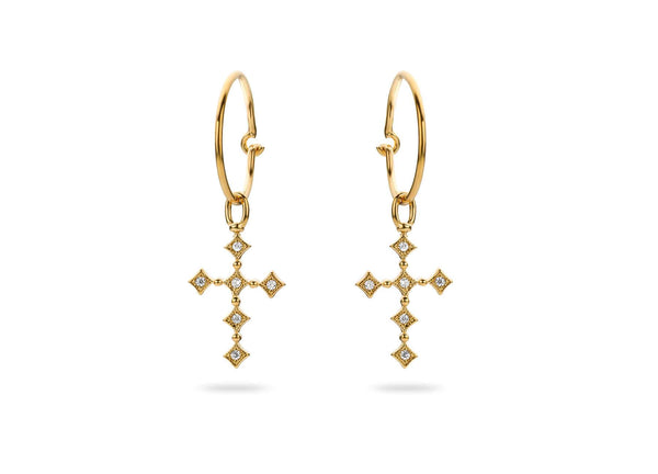 Boucles d'oreilles MYA BAY Croix BO-22.G - PRECIOVS