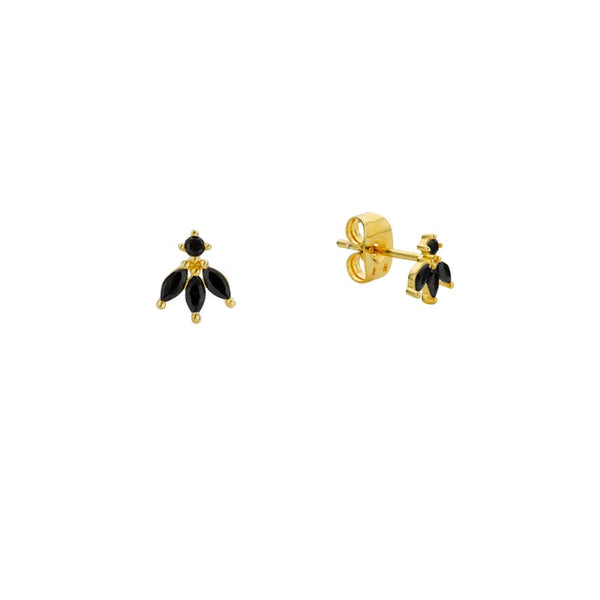 Boucles d'oreilles MYA BAY Black Magnolia BO-220.G - PRECIOVS