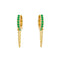 Boucles d'oreilles MYA BAY Green Jaipur BO-222.G - PRECIOVS