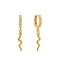 Boucles d'oreilles MYA BAY Little Snake BO-263.G