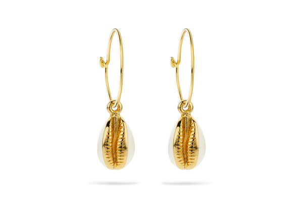 Boucles d'oreilles MYA BAY Cauris - Ivoire BO-55.G - PRECIOVS