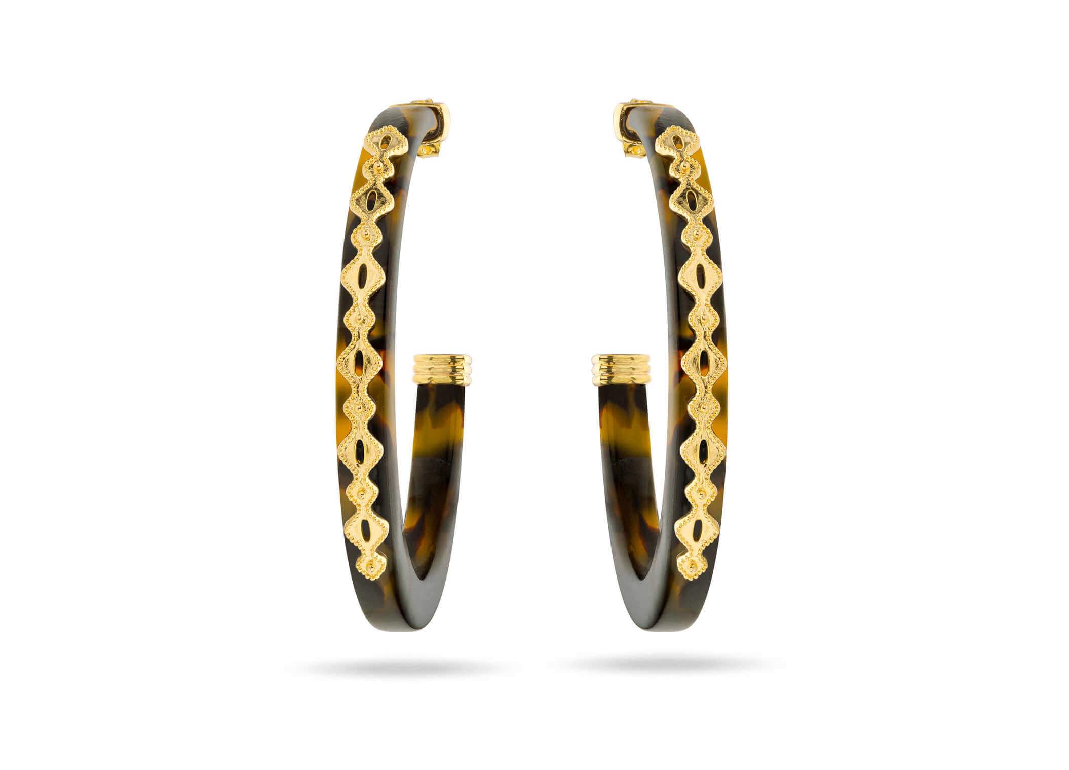 Boucles d'oreilles MYA BAY Galapagos - Tortoise BO-73.G - PRECIOVS