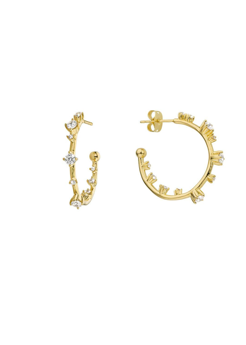 Boucles d'oreilles MYA BAY Little Hoops BO-96.G - PRECIOVS