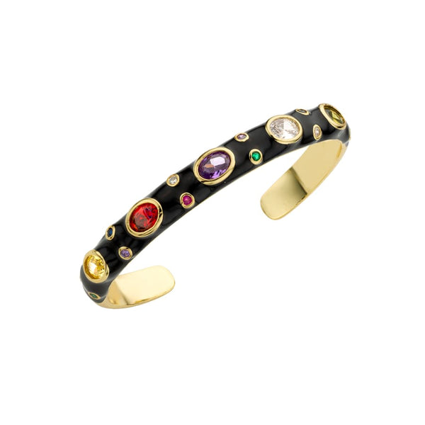 Bracelet MYA BAY Black Candy Stone BR-251.G - PRECIOVS