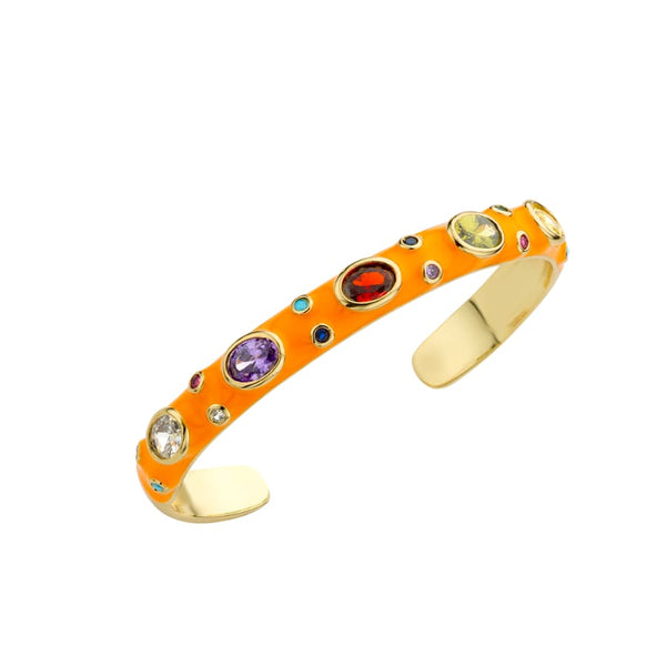 Bracelet MYA BAY Orange Candy Stone BR-254.G - PRECIOVS