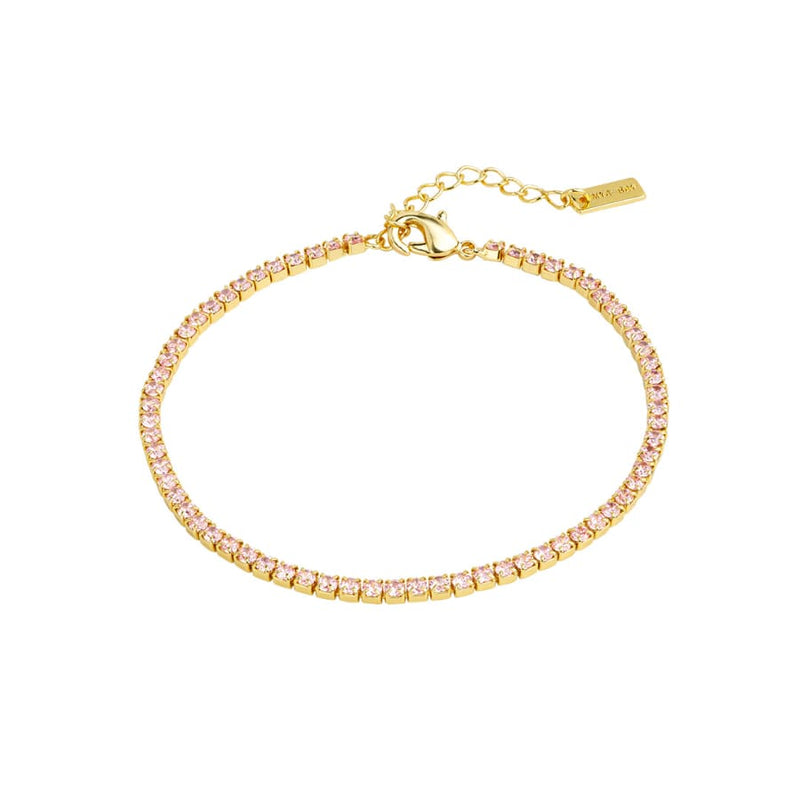 Bracelet MYA BAY Retro Pink Tennis BR-294.G - PRECIOVS