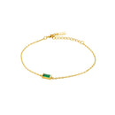 Bracelet MYA BAY Green Baguette BR-301.G - PRECIOVS