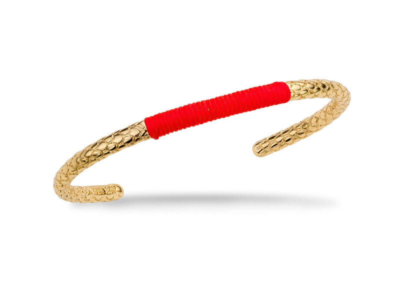 Bracelet MYA BAY Python, fil rouge BR-65.G - PRECIOVS