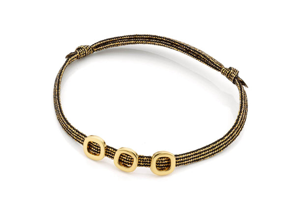 Bracelet MYA BAY Triple carré ajouré BR-81.G - PRECIOVS