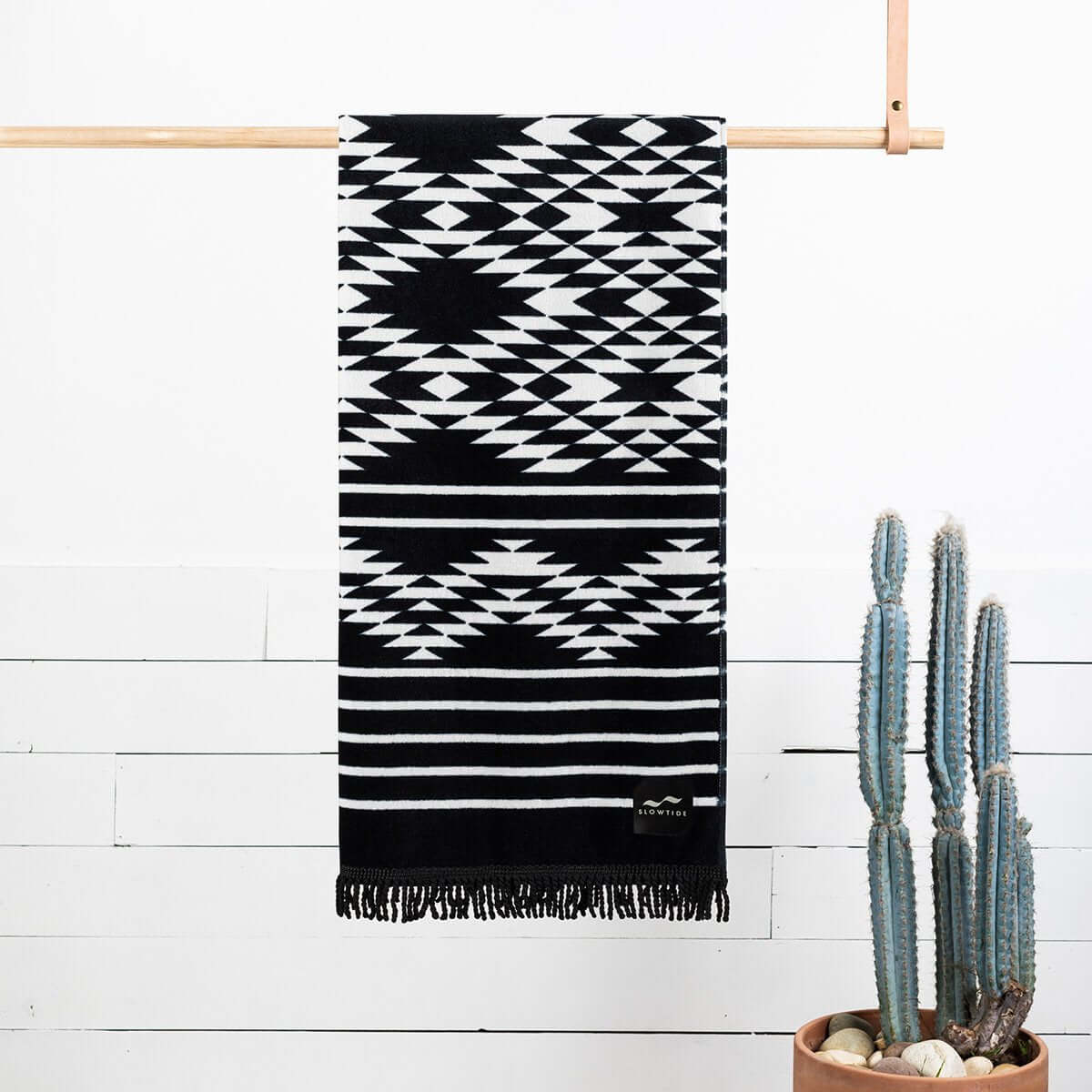 Serviette de plage Slowtide Badlands en coton durable - PRECIOVS