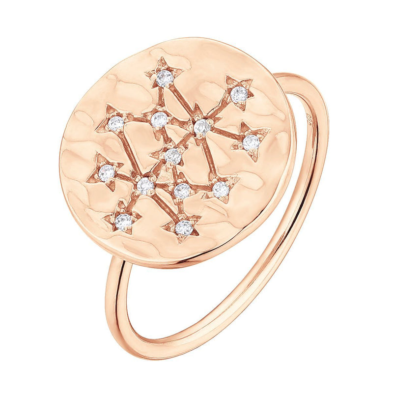 Bague I.Ma.Gi.N Jewels Ba coin Rose Gold - PRECIOVS