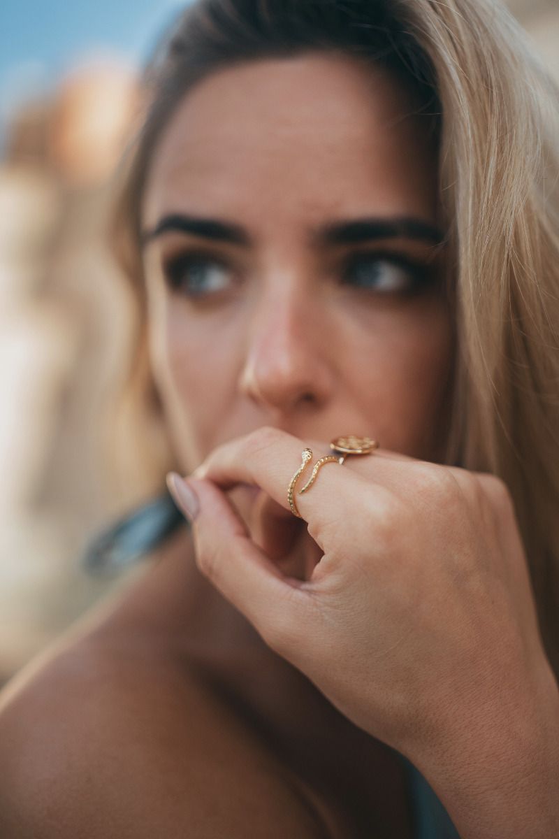 Bague I.Ma.Gi.N Jewels Ba snake Or Jaune - PRECIOVS
