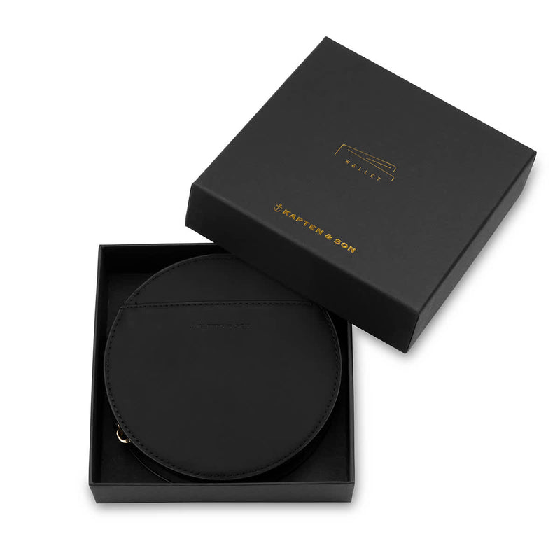 Portefeuille bandoulière Kapten & Son Bellver All Black - PRECIOVS