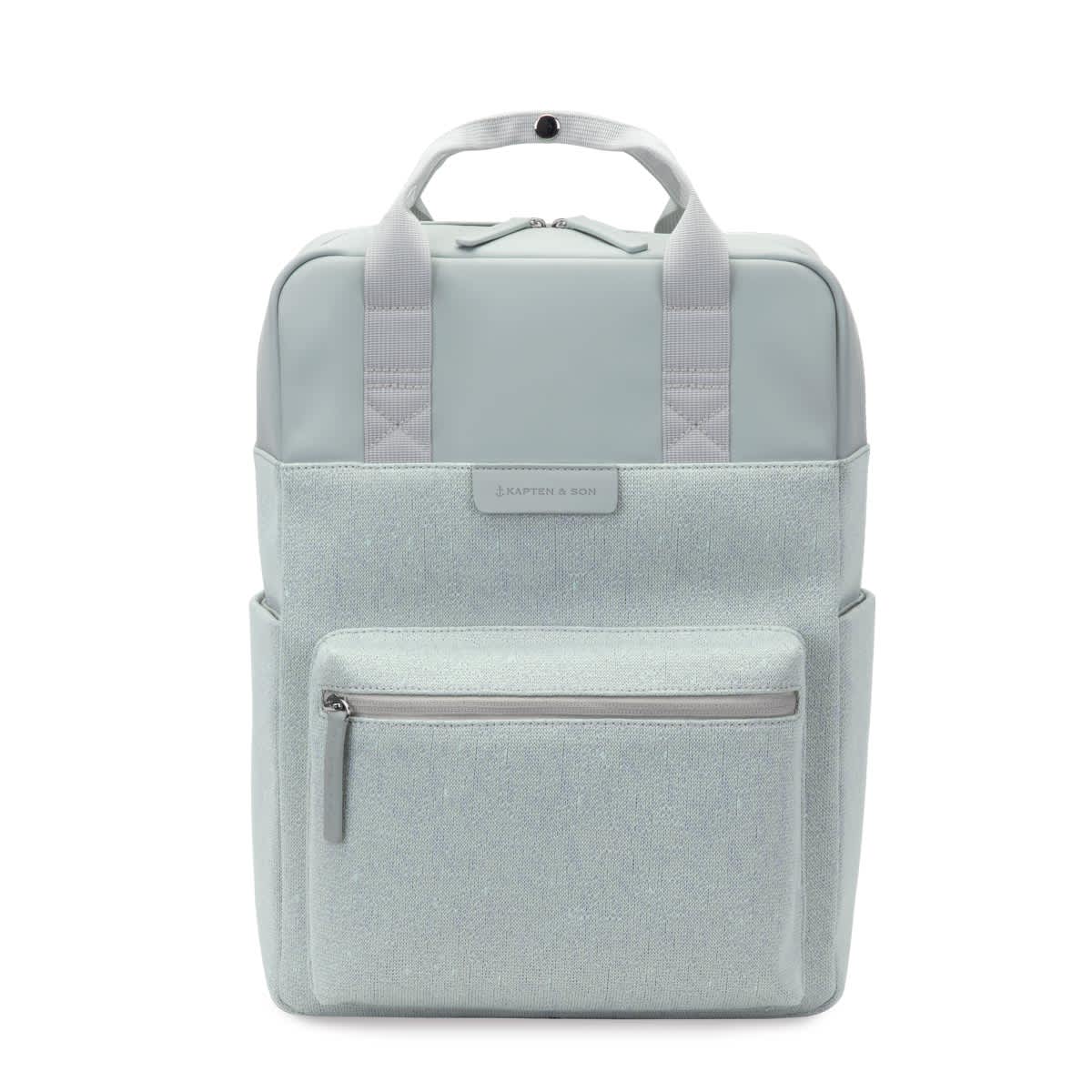 Sac à dos Kapten & Son Bergen Mint Grey SustainKnit - PRECIOVS