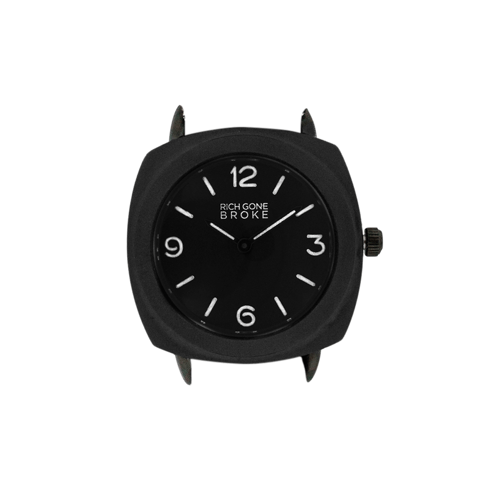 Boîtier de montre RICH GONE BROKE Black Claude - PRECIOVS