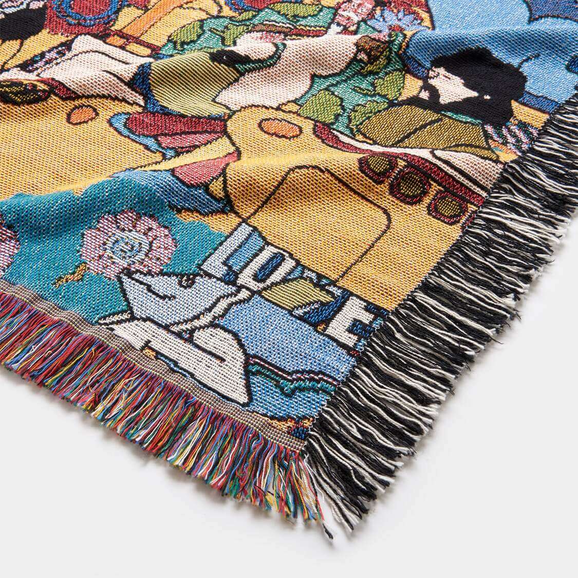 Couverture Slowtide x The Beatles Yellow Submarine Tapestry - PRECIOVS