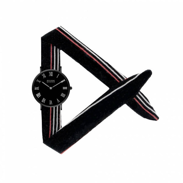 Montre RICH GONE BROKE Black Silver Marcel Seoul - PRECIOVS