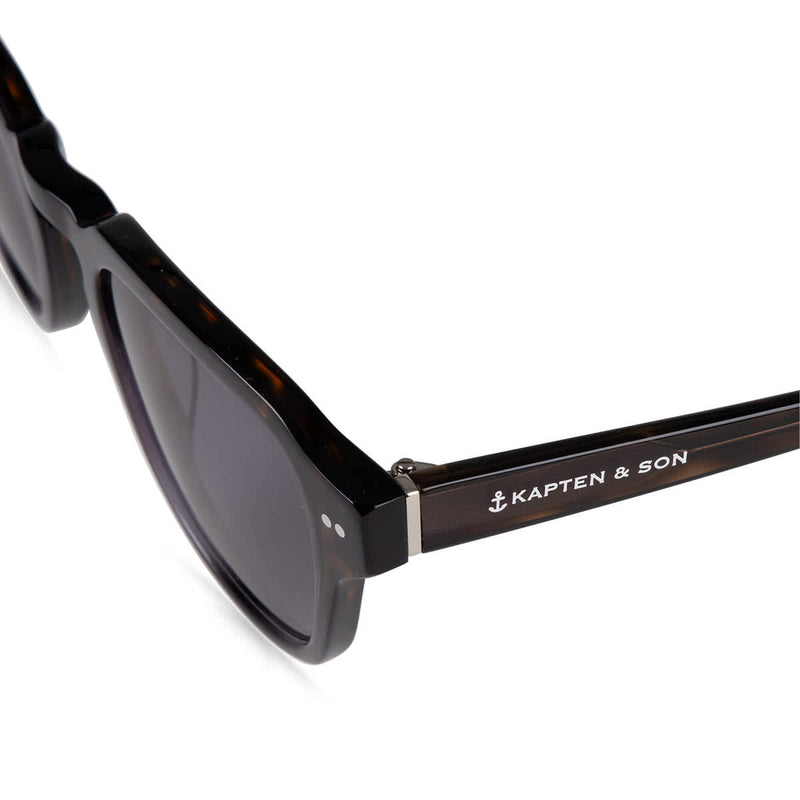 Lunettes de Soleil Kapten & Son Boston Dark Tortoise Black - PRECIOVS