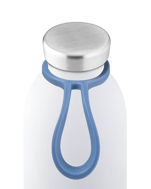 Poignée pour bouteille 24Bottles Bottle Tie Bleu Clair - PRECIOVS